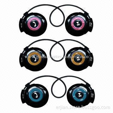 Sports Wired Bluetooth Headphone for Mobile Phones, Mini USB Port, 2.5mm Audio Jack
